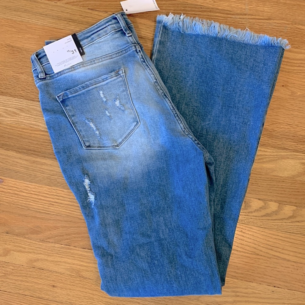 Kancan flare high waisted jeans new with tags